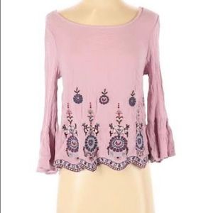 aeropostale 3/4 length blouse